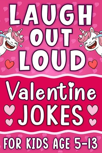 Valentines Day Gift For Kids: Funny Laugh Out Loud Joke Book For Boys And Girls Age 5-13, Featuri... | Amazon (US)