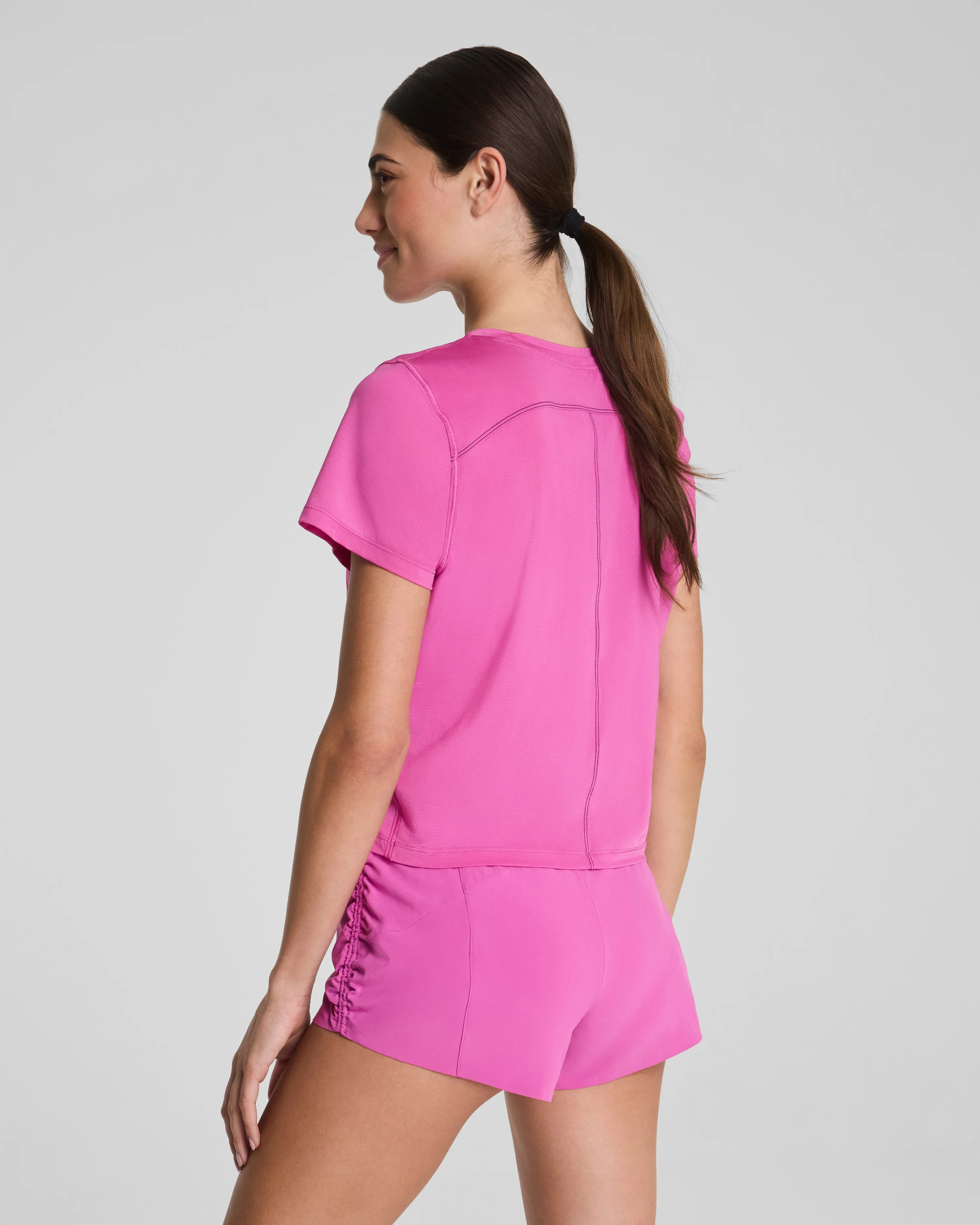 SPANX® BoostUp Crewneck Tee with StayCool Tech | Spanx