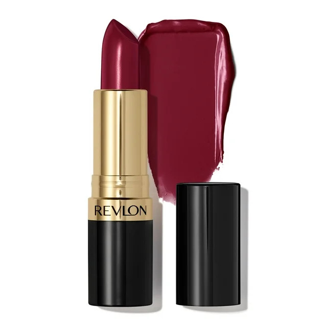 Revlon Super Lustrous Lipstick with Vitamin E and Avocado Oil, Cream Lipstick in Plum, 777 Vampir... | Walmart (US)