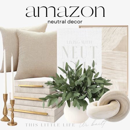 Amazon neutral decor!

Amazon, Amazon home, home decor,  seasonal decor, home favorites, Amazon favorites, home inspo, home improvement

#LTKStyleTip #LTKSeasonal #LTKHome