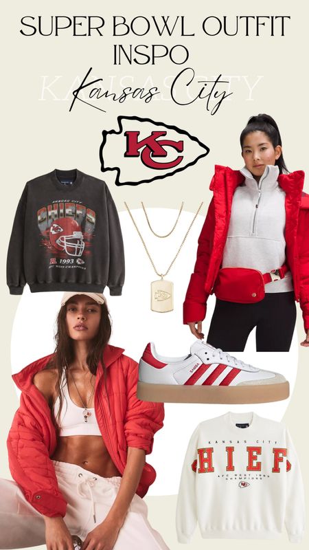 Super Bowl Outfit Inspo
Chiefs
Kansas City Chiefs
Taylor’s Version
Adidas red sambae
Sambas
Lululemon
Lulu belt bag
Free people jacket
Bauble bar
Gold necklace 

#LTKsalealert #LTKMostLoved #LTKshoecrush