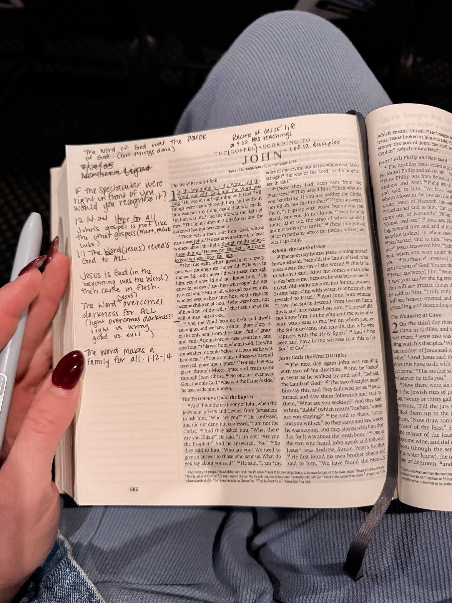 Love this journal/ study Bible