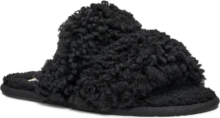 UGG® Maxi Curly Genuine Shearling Scuffetta Slipper | Nordstrom | Nordstrom