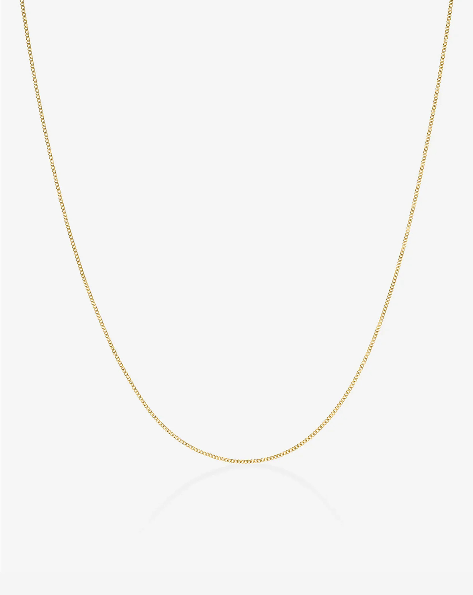 Diamond Cut Curb Chain Necklace | Ring Concierge