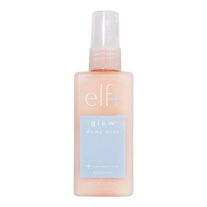 Amazon.com: e.l.f. Elf+ Glow Dewy Mist Lightweight, Hydrating, Luminizing Nourishes, Refreshes, M... | Amazon (US)