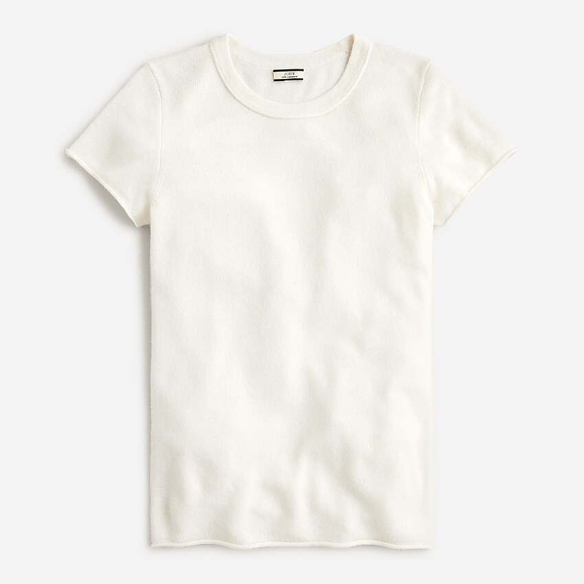 Short-sleeve cashmere T-shirt | J. Crew US
