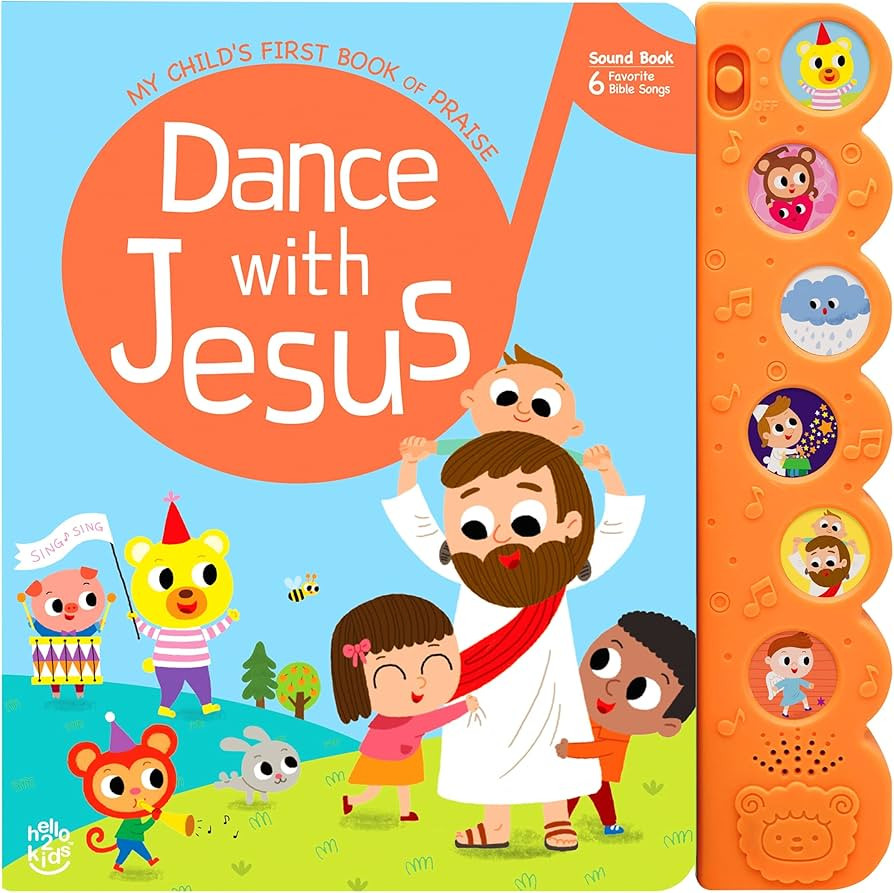 Dance with Jesus Christian Sound Books for Toddlers 1-3 | Musical & Religious Toddler Books | Ide... | Amazon (US)