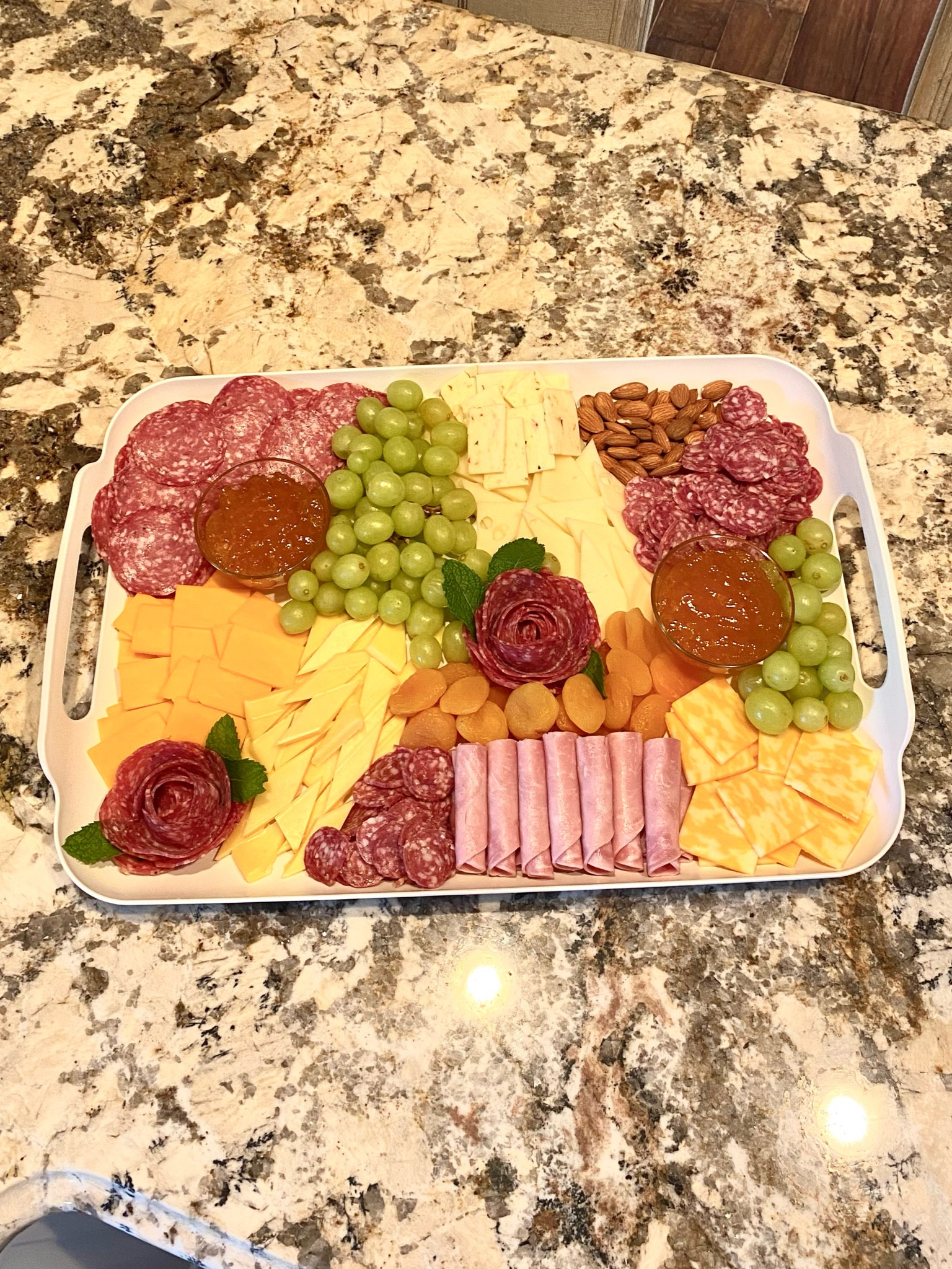 Favorite tray to use when taking to a party! Food stays put, easy to clean and handles for carrying.

#LTKFindsUnder50 #LTKWedding #LTKHome