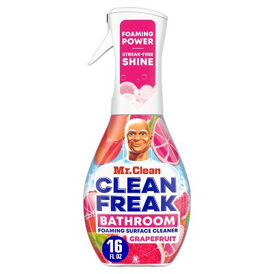 Mr. Clean Clean Freak Grapefruit Bathroom Foaming Surface Cleaner - 16 fl oz | Target