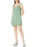 RVCA Women's Chances Knit Tank Dress Granite Green Small | Amazon (US)