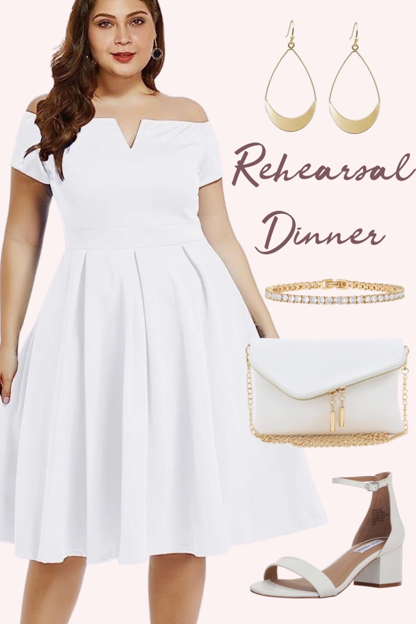 Rehearsal or welcome dinner outfit for the plus size bride to be. From Amazon.

Date night outfit. White dresses. Bridal shower dresses. Graduation dress. Spring fashion. Engagement party dresses. Rehearsal dinner dresses. Bachelorette party dresses. Reception dresses. After party dresses. Spring wedding. Vacation outfit. Summer wedding, plus size fashion, curvy bride.

#LTKWedding #LTKSeasonal #LTKPlusSize