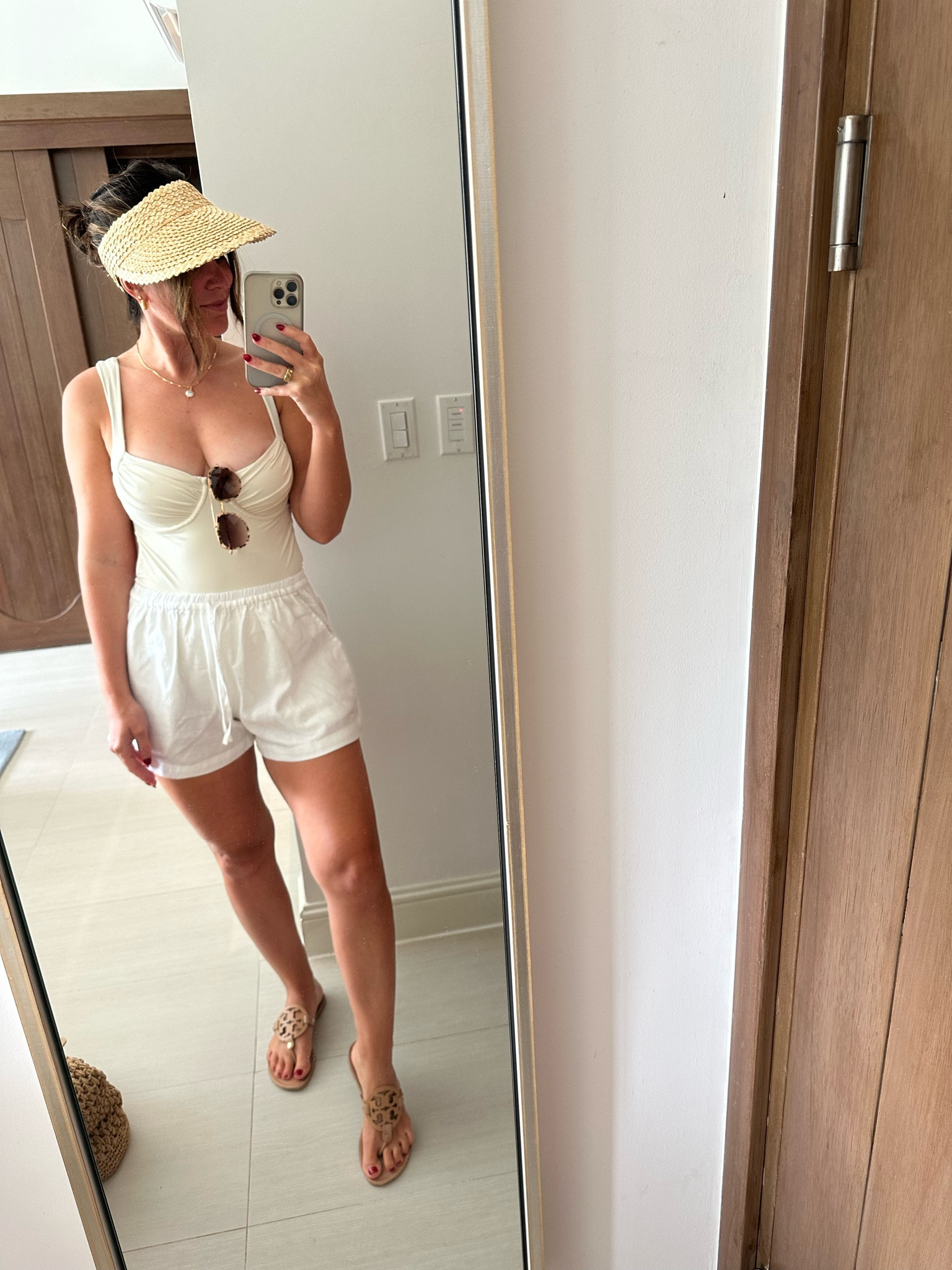 Obsessed with this cream swimsuit 🤍

#LTKstyletip #LTKSeasonal #LTKswim