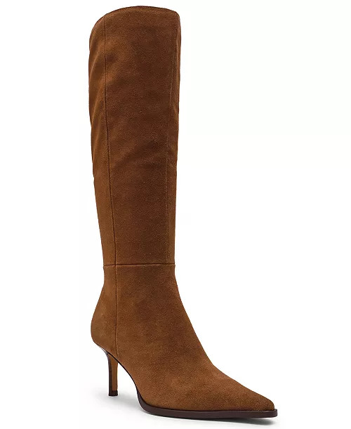 Women's Lingo Knee-High Pointed-Toe Stiletto Dress Boots | Macy's