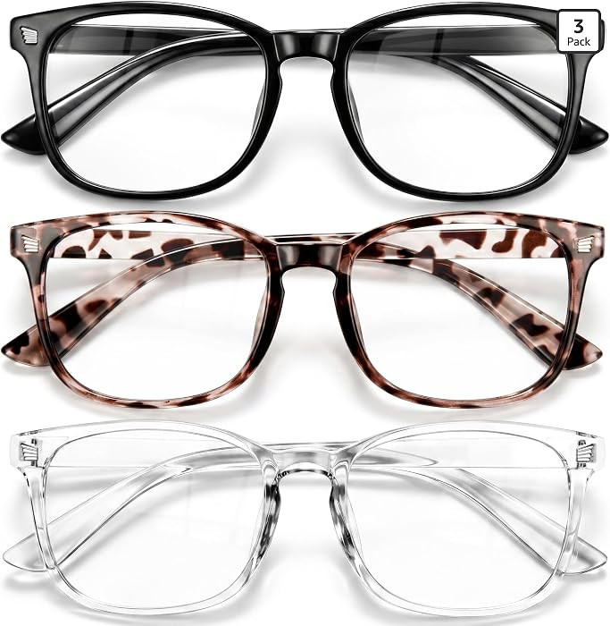Gaoye Blue Light Glasses for Women - 3 Pack | Amazon (US)