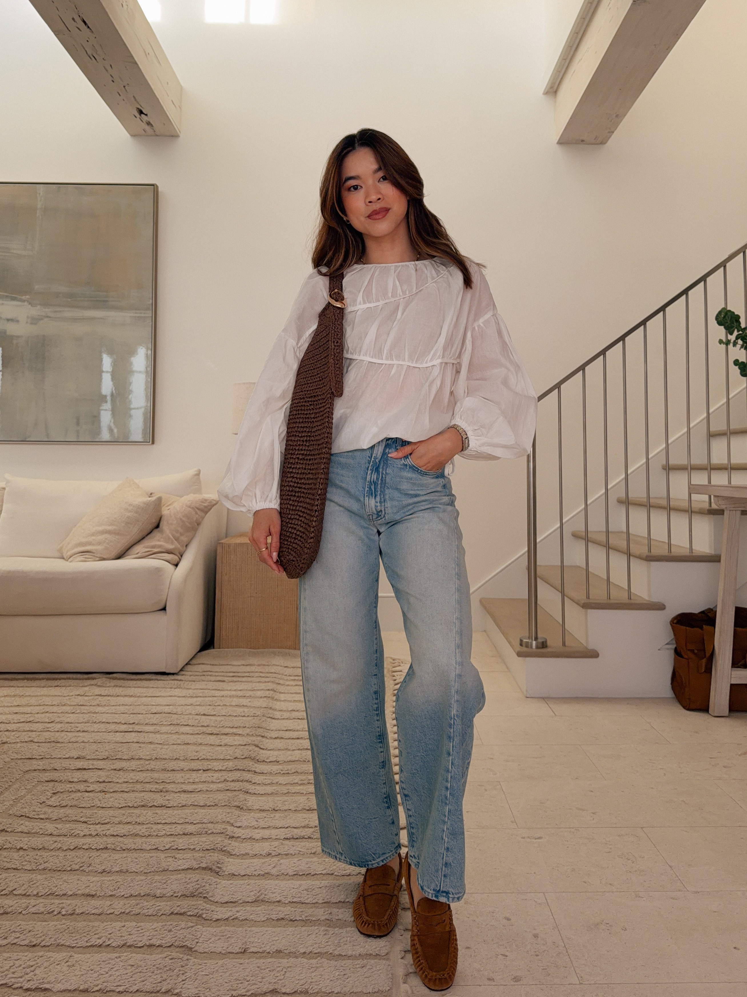 Sizing info: 
top size XS 
jeans size 24 in this is how I roll

petite fashion, get dressed with me, outfit inspiration, ootd, nashville outfit, Nashville influencer, petite style, vacation style, casual outfits, mom style, petite pants, spring outfits, spring outfit info, spring pants, spring outfit idea, spring top, spring bag, spring blouse, spring shoes, spring jeans,  

 @Anthropologie 

#LTKPetite #LTKSeasonal #LTKootd