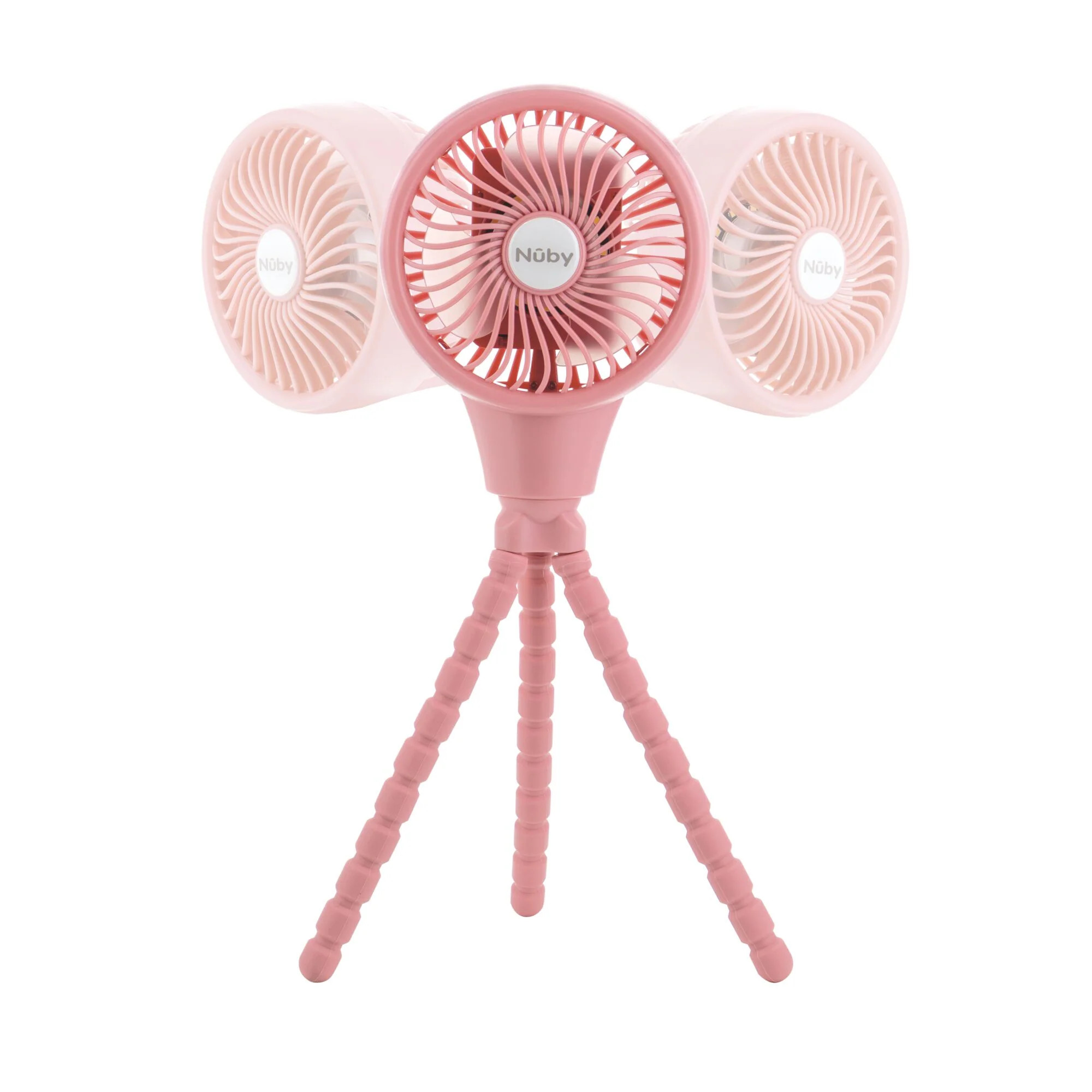 Oscillating Stroller Fan | Pink | Nuby (US)