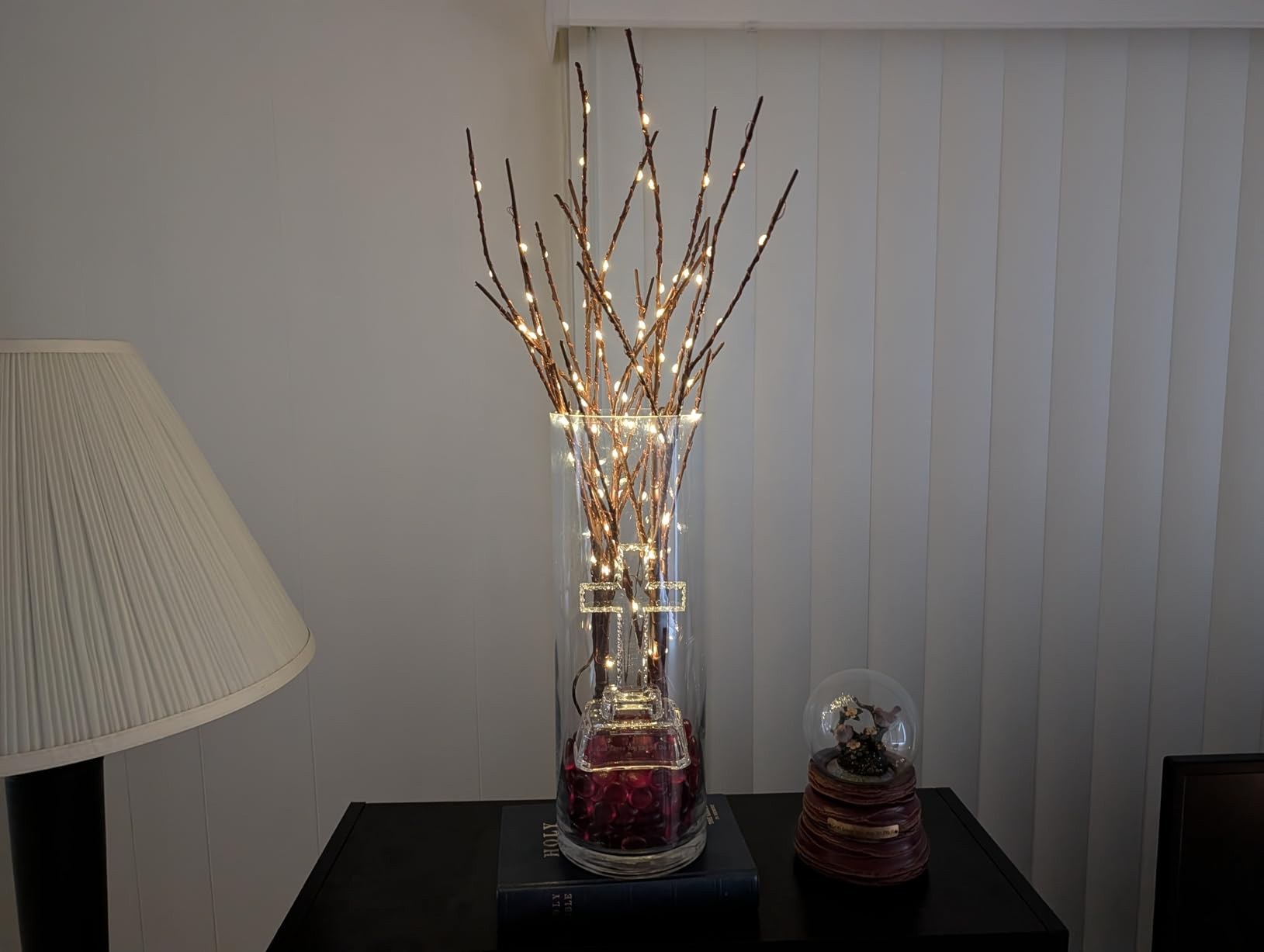 Lighted Brown Willow Branches 32IN 100 LED with Timer Battery Operated, Tree Branch with Warm Whi... | Amazon (US)