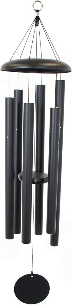 Corinthian Bells by Wind River – 44 inch Black Wind Chime for Patio, Backyard, Garden, and Outd... | Amazon (US)