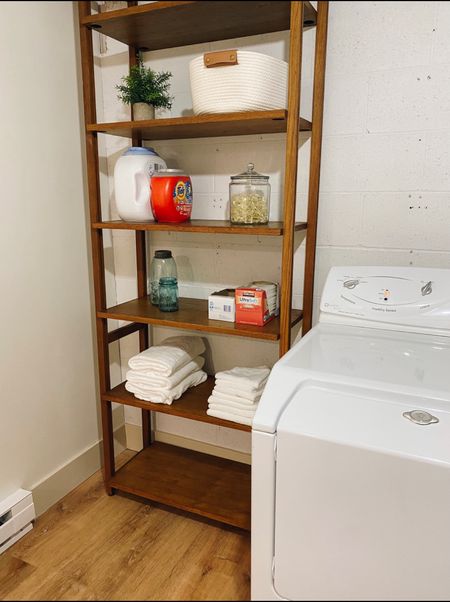 Laundry room storage and organization 


Glass jars 
Storage baskets 
Bath towels 

#LTKfamily #LTKhome #LTKfindsunder50