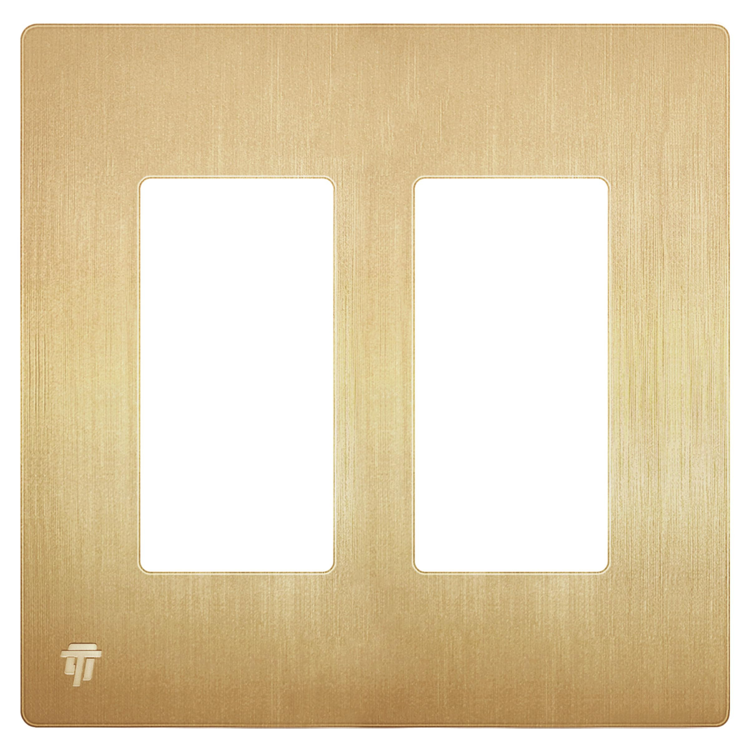 ENERLITES Elite Series Screwless Decorator Wall Plate Child Safe Outlet Cover, Gloss Finish, Size... | Amazon (US)
