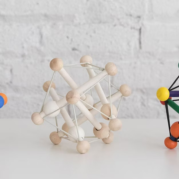 Manhattan Toy Skwish Natural Rattle and Teether Grasping Activity Toy | Target