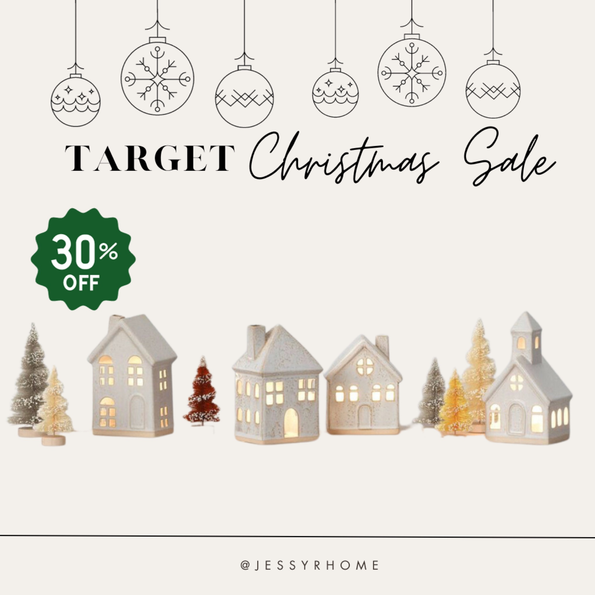 Christmas village
Organic modern christmas
Target sale
Target christmas sals

#LTKHolidaySale #LTKSeasonal #LTKhome
