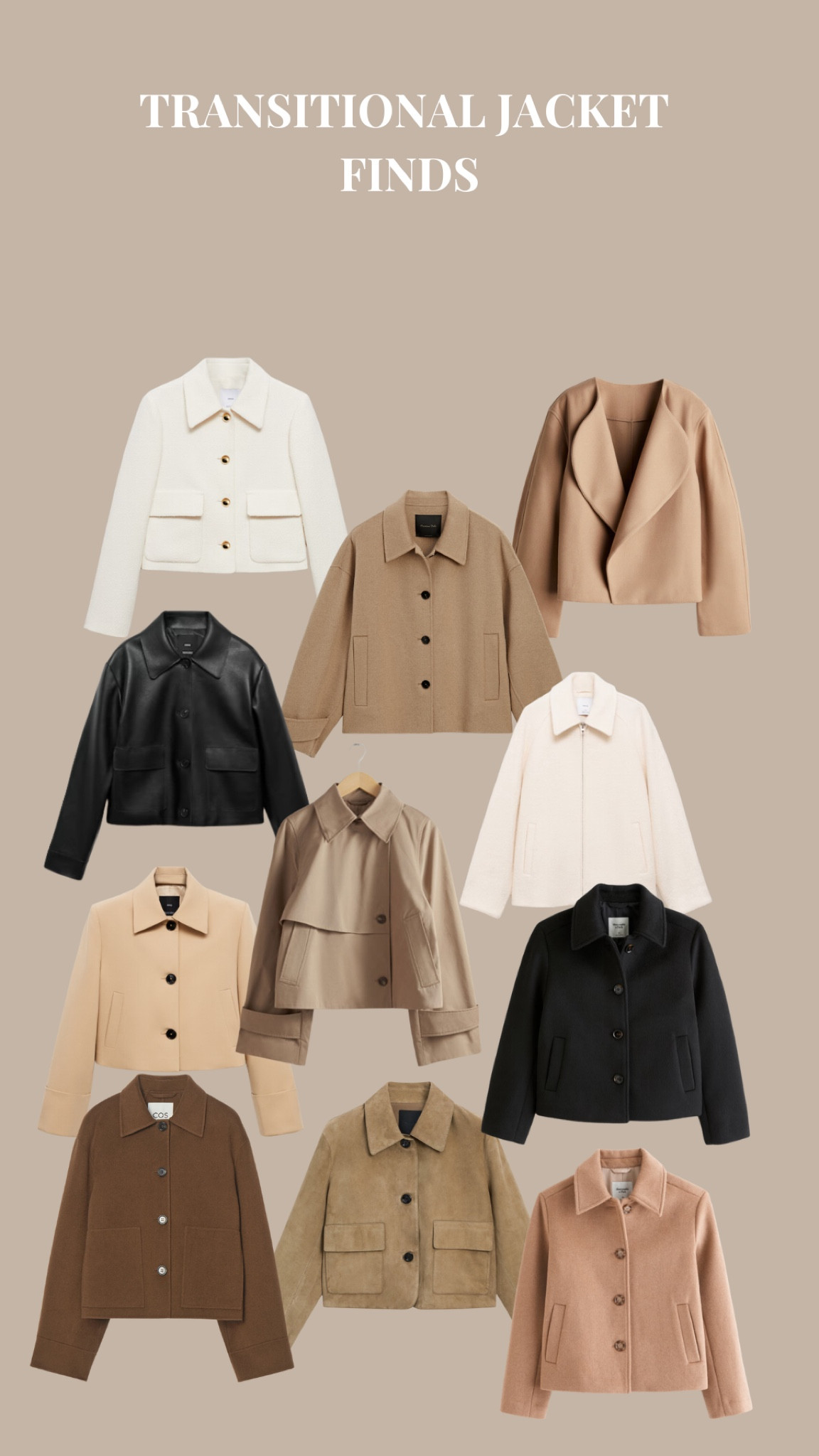 transitional jacket finds 🧥🤎🍂

#LTKautumn #LTKsummer #LTKstyletip