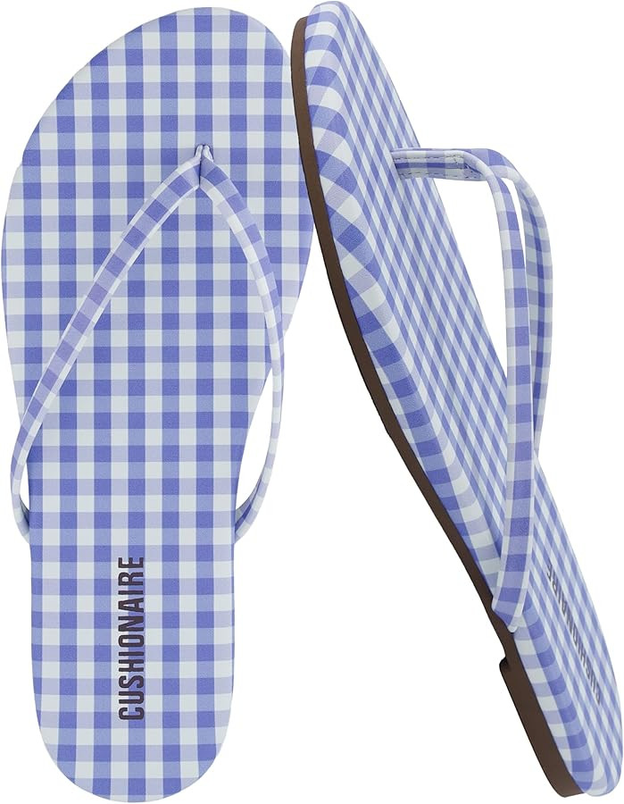 CUSHIONAIRE Cruise Women’s Minimalist Flip Flops – Ultra-Lightweight Summer Sandals with Non-... | Amazon (US)