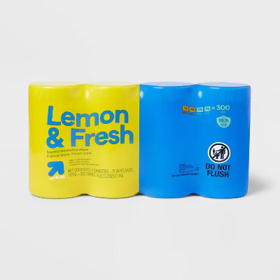 Lemon and Fresh All Purpose Disinfecting Wipes - 75ct/4pk - up&up™ | Target