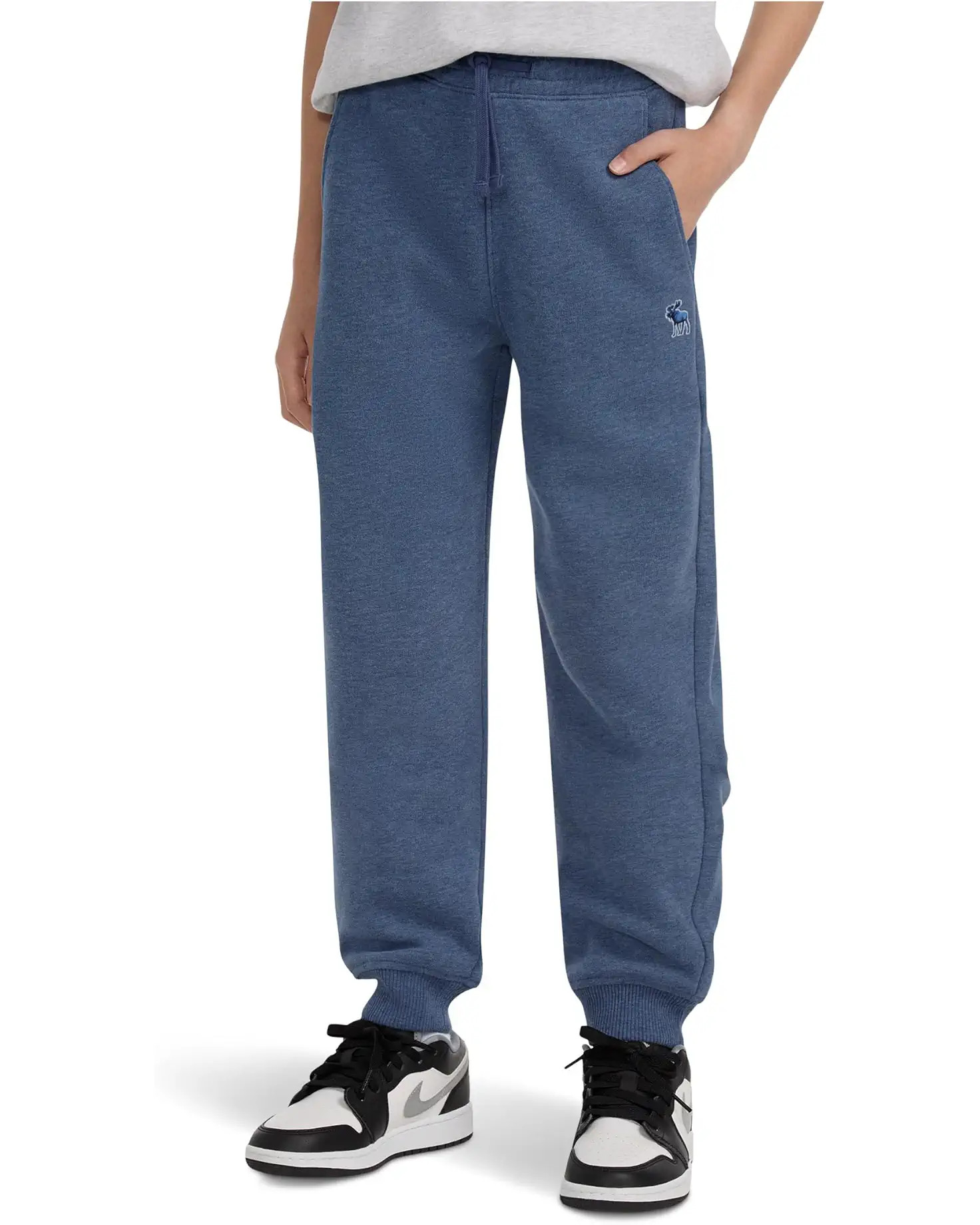 Boy's abercrombie kids Essentials Fleece Joggers (Big Kid) | Zappos