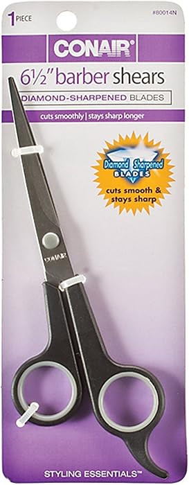 Conair Professional 6 1/2" Diamond-Sharpened Barber Shears | Amazon (US)