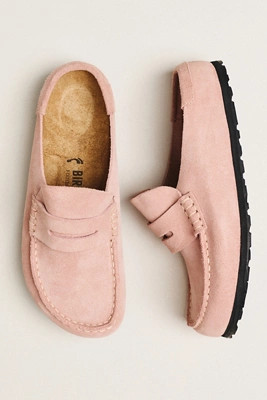 Birkenstock Naples Suede Clogs | Anthropologie (US)