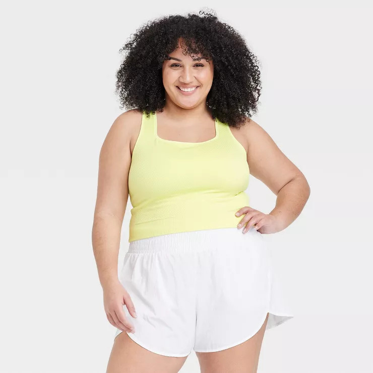 Women's Seamless Cropped Tank Top - All in Motion™ | Target