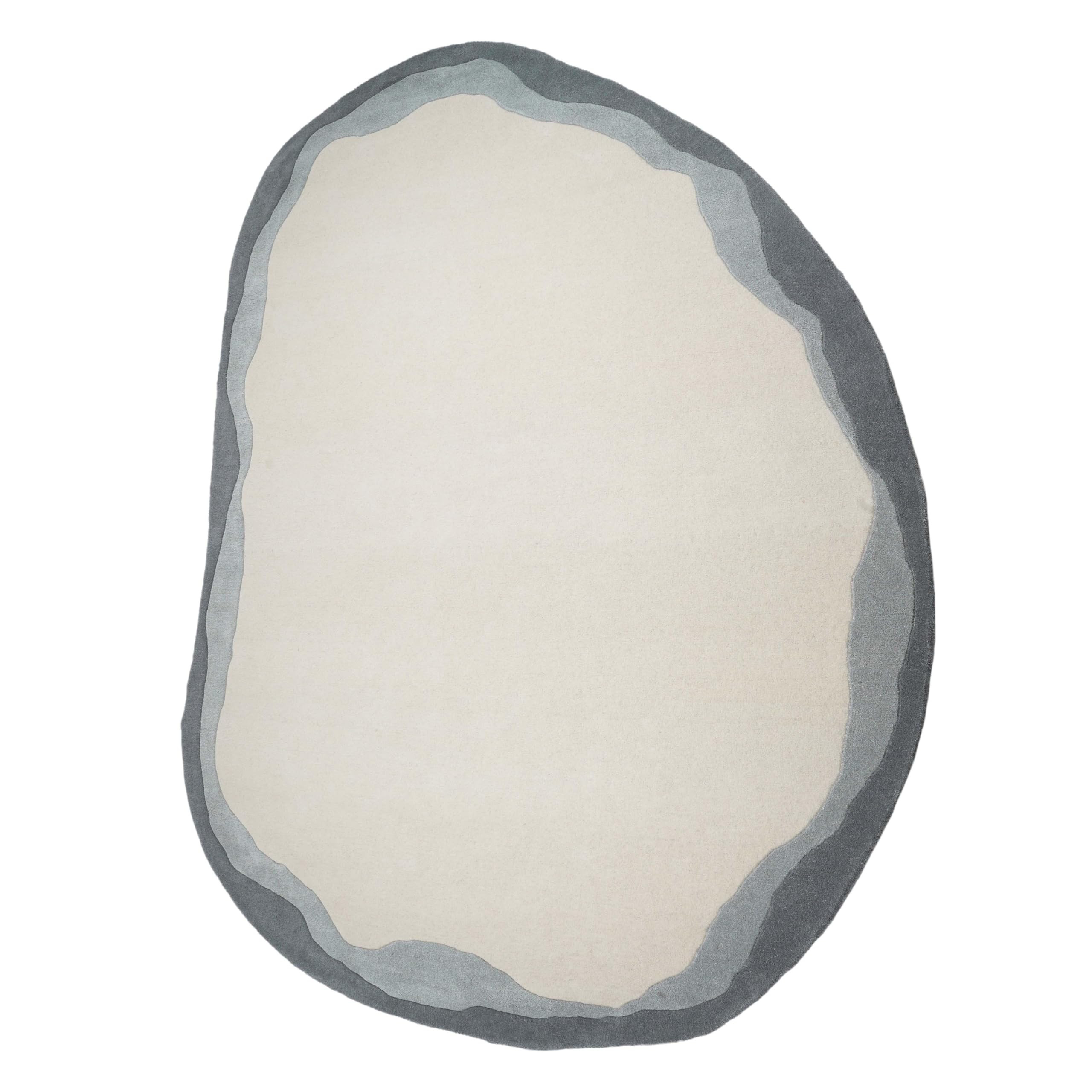Tov Furniture Tarba Grey 8'x10' Organic Floor Rug | Amazon (US)