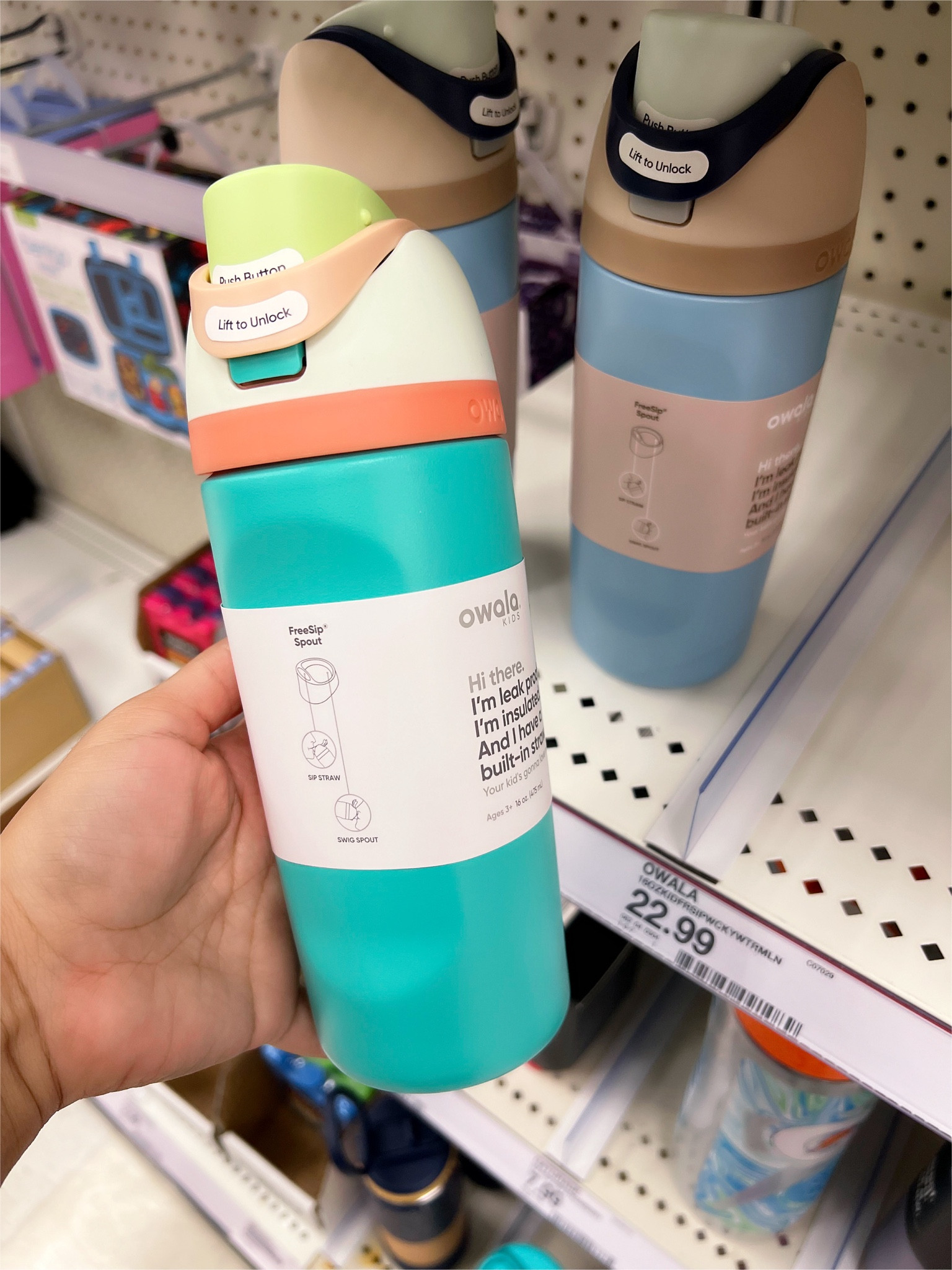Owala 16oz Kids' FreeSip Stainless Steel Water Bottle

$22.99 at Target 

#kids #waterbottle #backtoschool #owala #target #targetkids

#LTKBacktoSchool #LTKKids