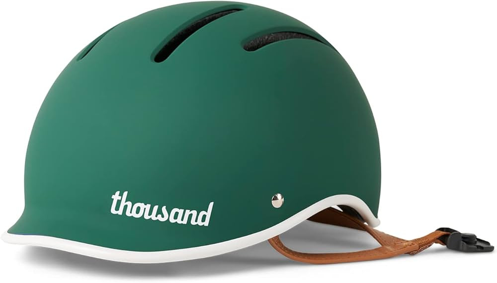 Thousand Kids Helmet – Free Reflective Sticker Pack to Customize, No Pinch Magnetic Buckle, Accident | Amazon (US)