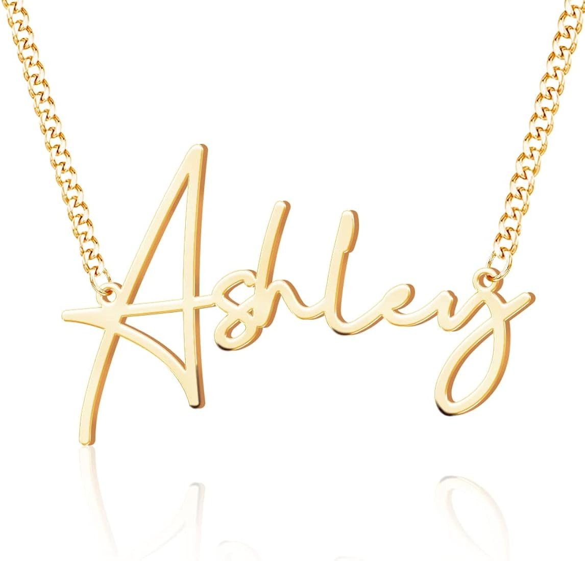 Custom name necklace  | Amazon (US)