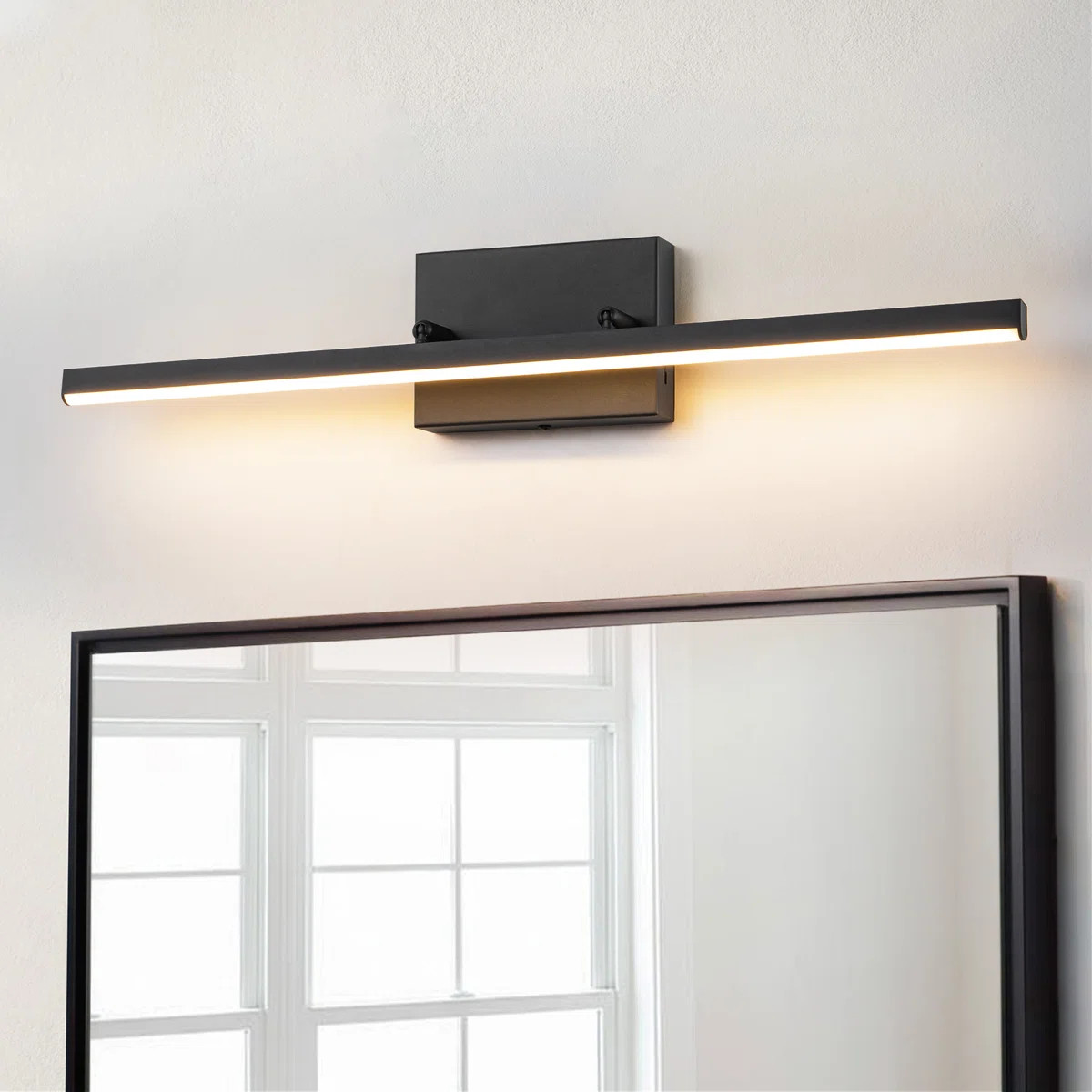 Elevate your living space with our dimmable LED-mounted picture light. This dimmable LED-mounted ... | Wayfair North America