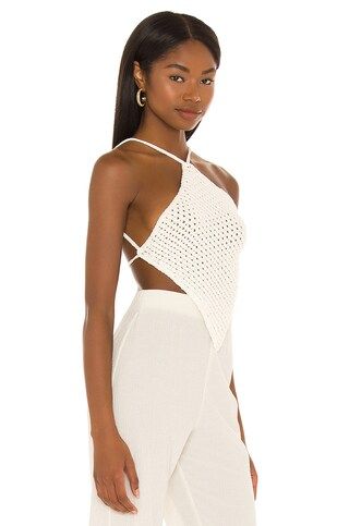 Michael Costello x REVOLVE Magdala Top in White from Revolve.com | Revolve Clothing (Global)