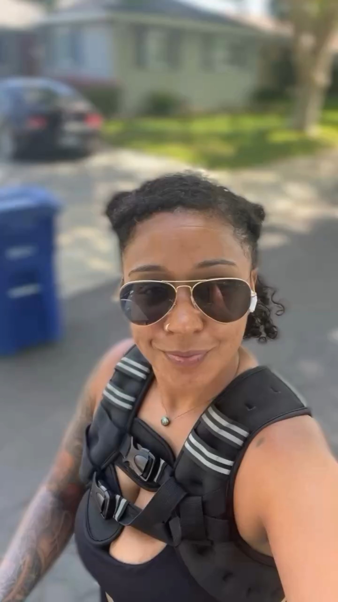 Some days, the grief is heavier than the 18-pound vest. But walking helps. Moving helps. Healing takes motion.

This isn’t just a fitness challenge — it’s a challenge to stay grounded through trauma, through rebuilding, through becoming whole again.

Started walking on December 6th. 6–8 miles daily. Bikram yoga 3x/week. Strength training 3x/week.
All while raising kids, going to school full time at UC Berkeley, and building The Souza Foundation — a place for other women to heal, too.

This is what healing looks like in real life. No filters. Just movement. And mission.

#HealingThroughMovement #TheSouzaFoundation #StudentMomLife #TraumaRecovery #WalkingForMyMind #WomenWhoRebuild #MentalHealthWalks #MomsOnAMission #WalkingIsTherapy

#LTKOver40 #LTKPetite #LTKActive