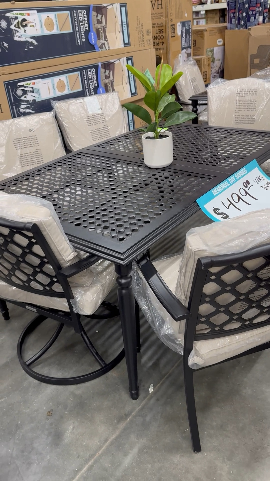 Memorial Day savings on this outdoor table and chairs, patio furniture, patio dining set,  great price! 

#LTKSummerEdit #LTKHome #LTKFamily