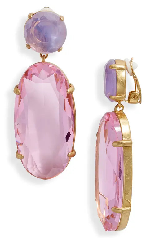 ROXANNE ASSOULIN Such A Jewel Drop Earrings in Blush at Nordstrom | Nordstrom