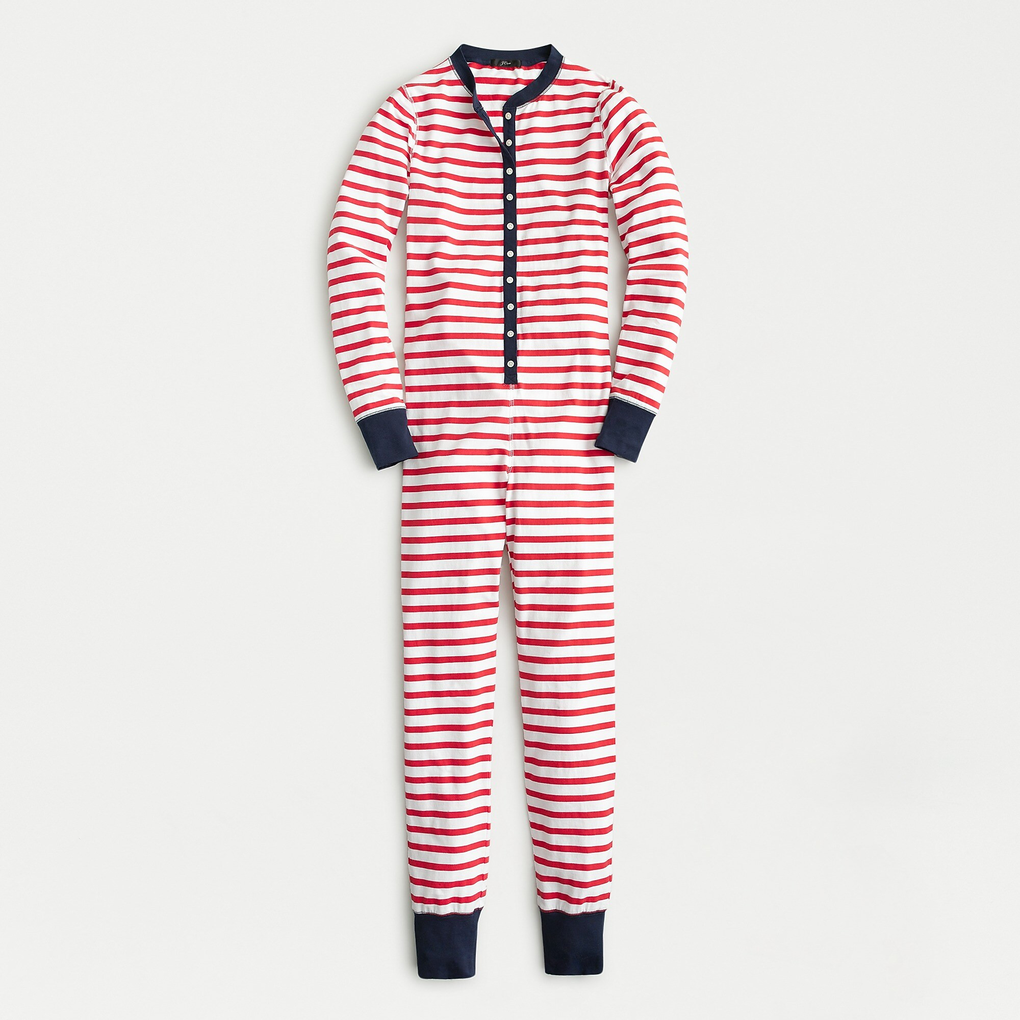 Striped union suit in dreamy cotton | J. Crew US