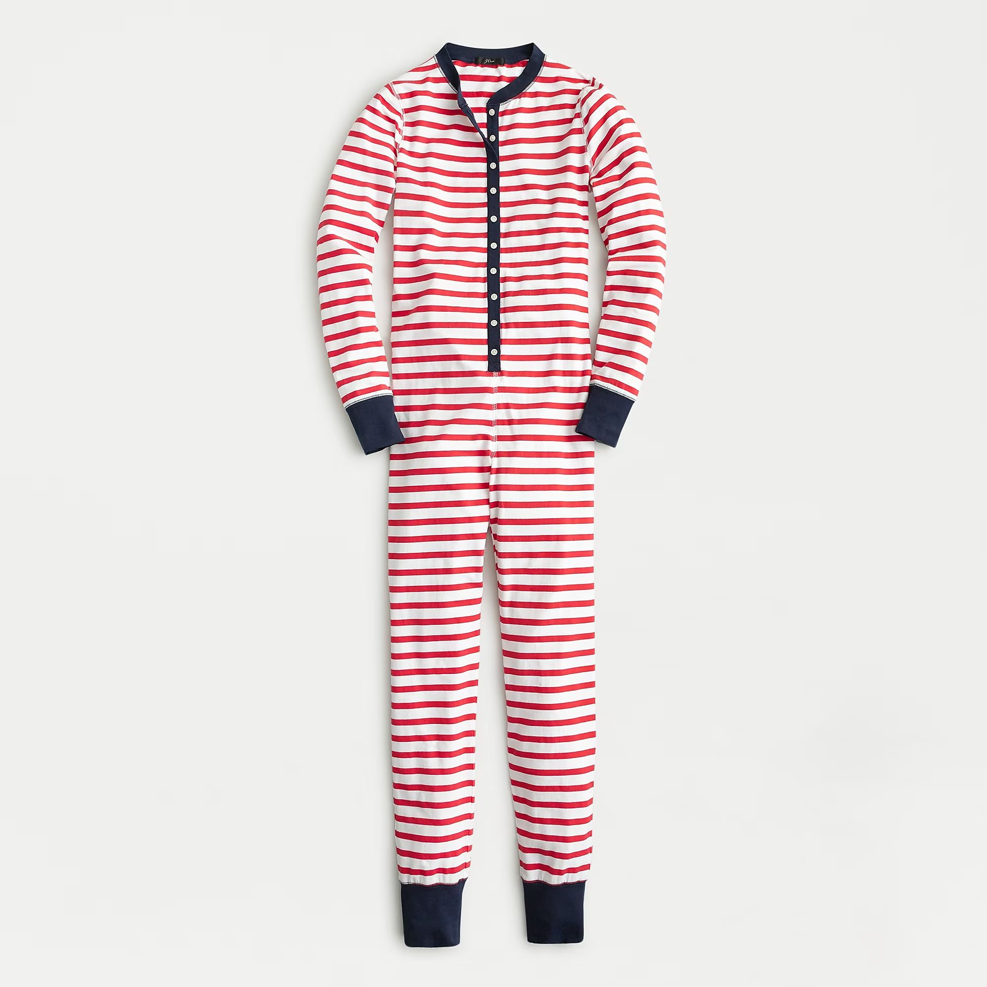 Striped union suit in dreamy cotton | J.Crew US