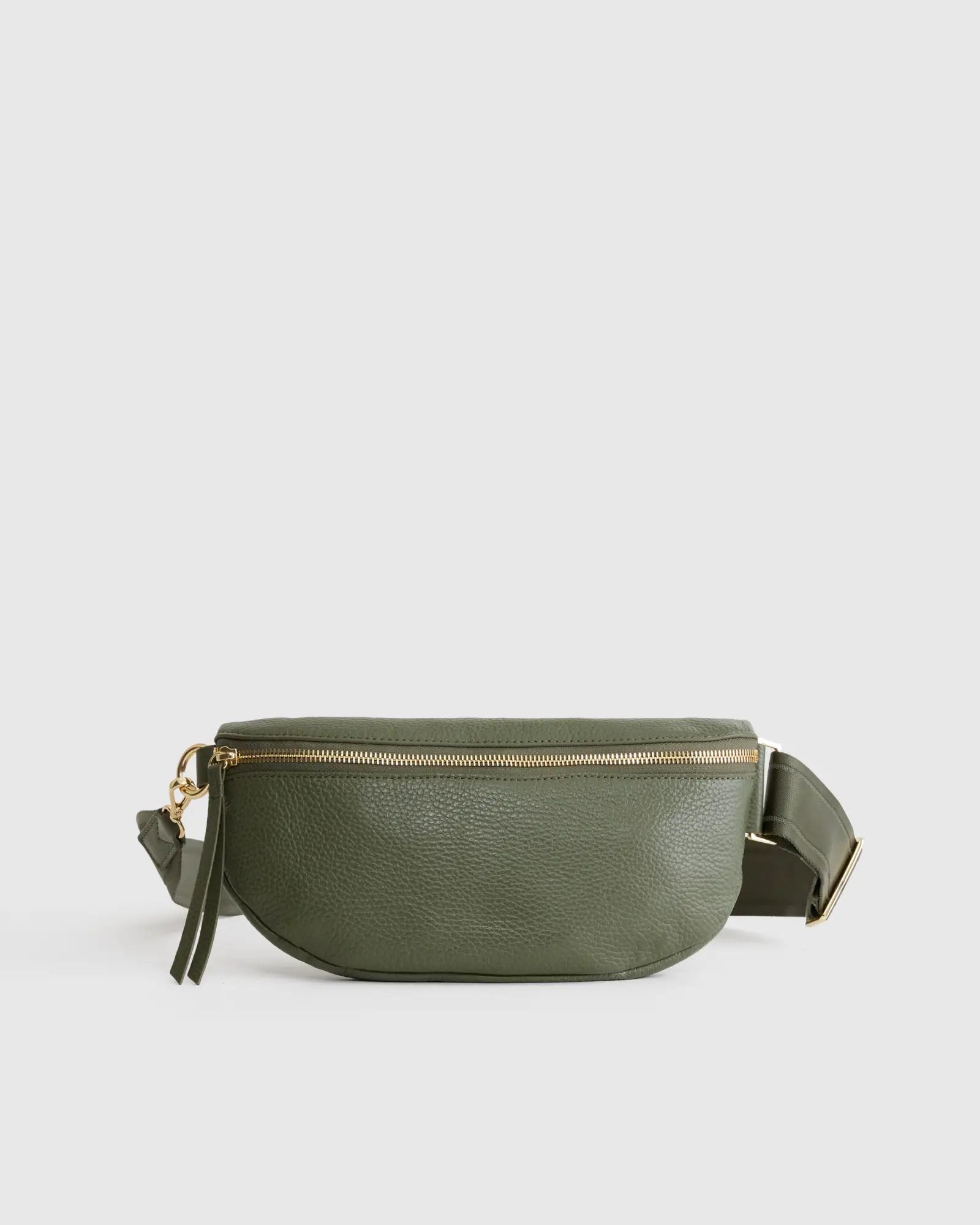 Italian Pebbled Leather Sling Bag | Quince