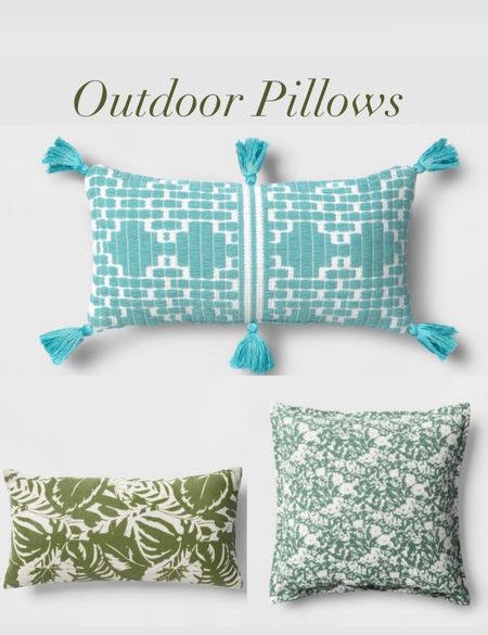 Indoor outdoor throw pillows, patio decor

#LTKHome #LTKFindsUnder50 #LTKSeasonal