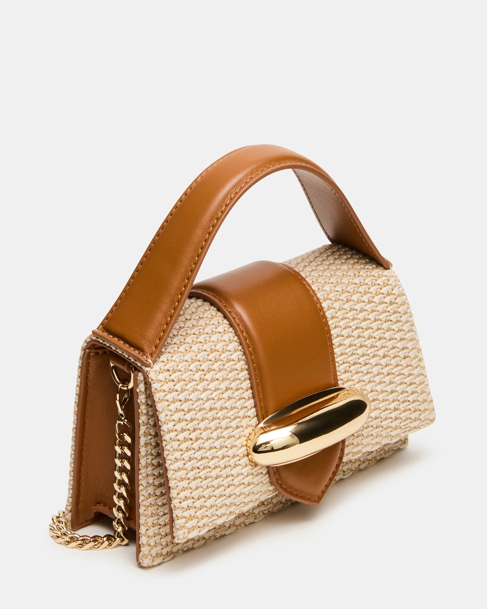 MISHELL Bag Light NaturalTop-Handle Mini Handbag | Steve Madden (US)