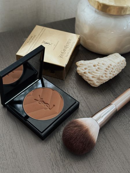 NEW YSL All Hours Bronzer. 10/10 for a beautiful natural finish with no shimmer and buildable color. 

My shade: 4 Warm Sandalwoodd

#LTKBeauty #LTKFindsUnder100