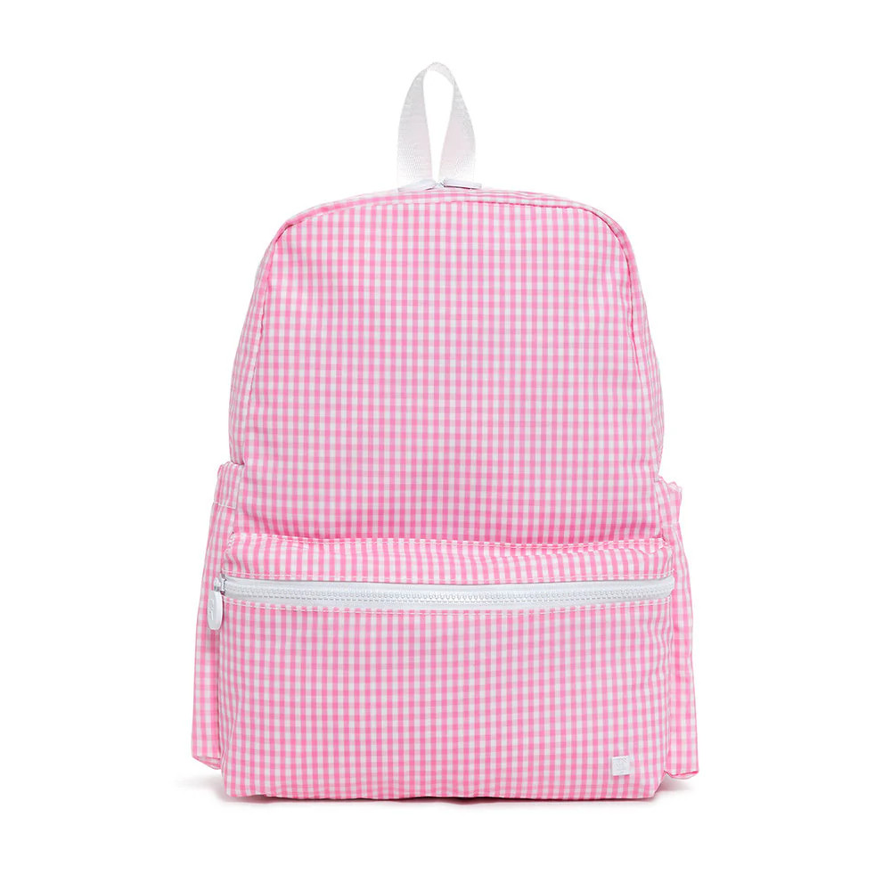 Backpack - Gingham Pink | TRVL DESIGN