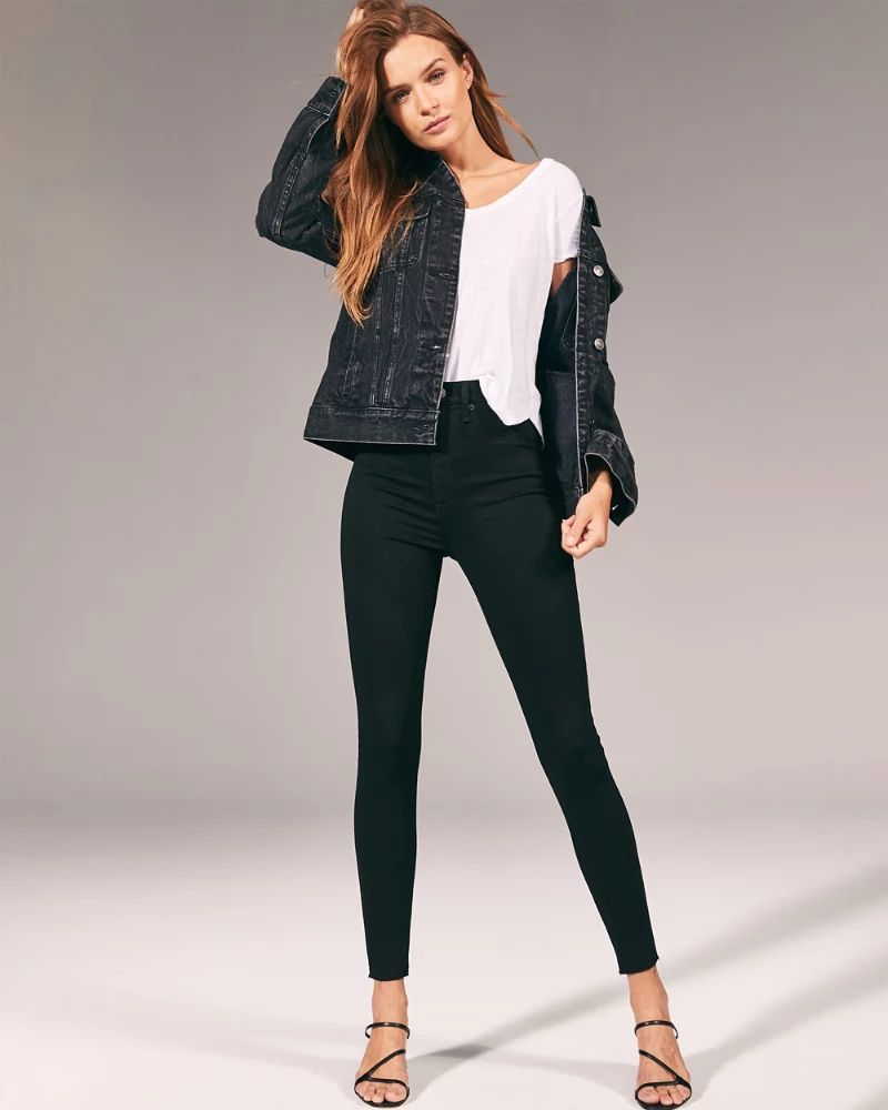 Ultra High Rise Jean Leggings | Abercrombie & Fitch US & UK